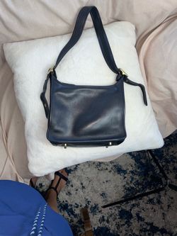 Coach Black Vintage Legacy Zip Bag Bag