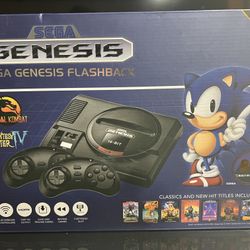 AtGames Sega Genesis Flashback HD 2017 Console Complete Open Box New Condition
