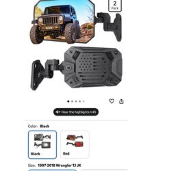 Jeep Wrangler mirrors