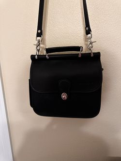 Coach Vintage Black/Nickel Willis Shoulder Bag