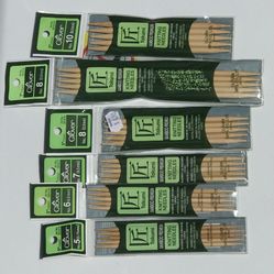 Clover Bamboo Double Point Needles  