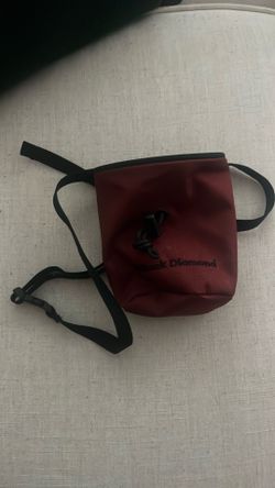 Black Diamond Burgundy Chalk Bag