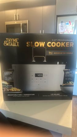 Thyme & Table Slow Cooked