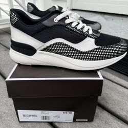 Michael Kors Black and White Men's Sneakers