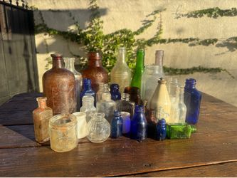 Antique bottles -20$ for all