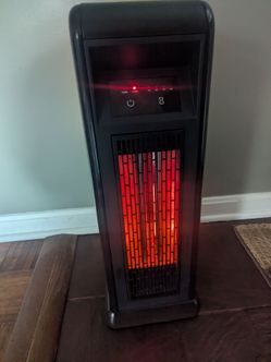 Tower space heater