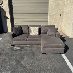 Small Modern Grey Sofa