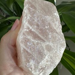 New, Beautiful Rose Quartz Crystal.
