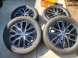 5x New 2025 LEXUS GX550 20" WHEELS RIMS TIRES TOYOTA 4RUNNER TACOMA LAND CRUISER  Tundra SEQUOIA