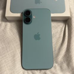 iPhone 16, Teal, 256GB Unlocked