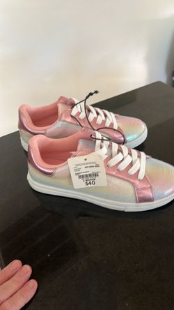 Rainbow Sparkle Low-Top Sneakers Size 5 Medium