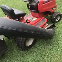 Used Twice Only Troy Bilt Pony 42 Inch Riding Mower With Rear