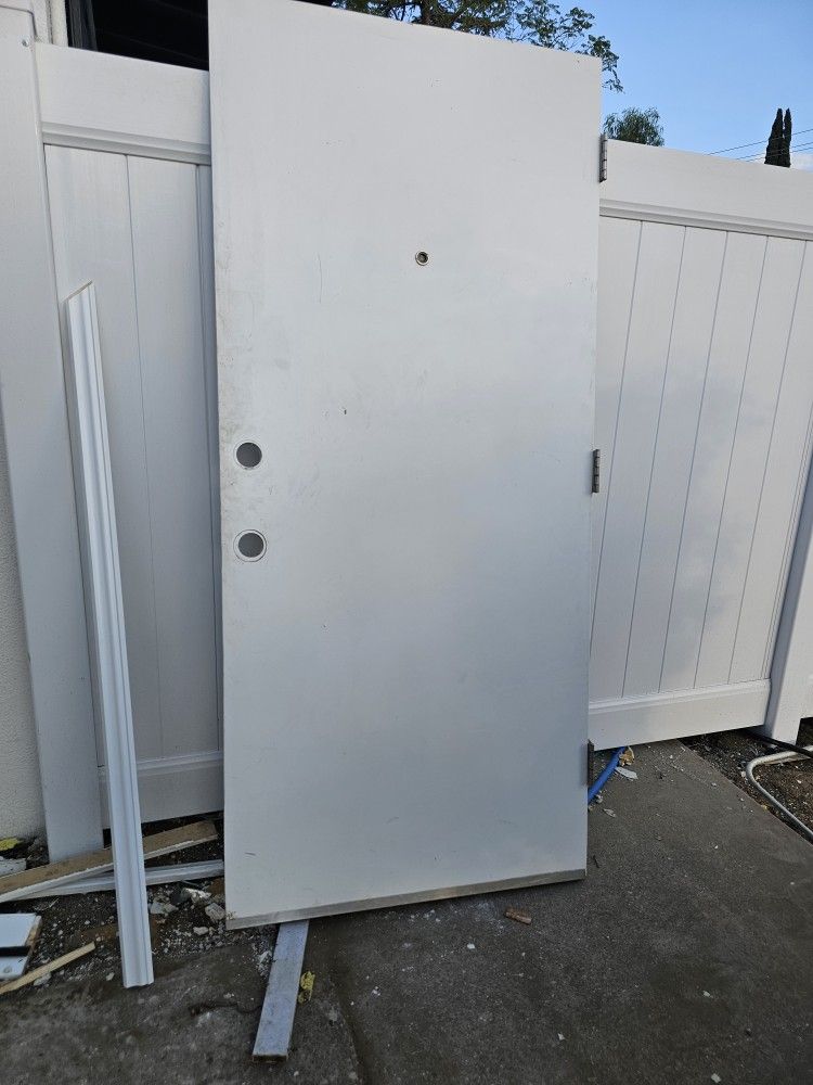 Exterior Front Door Lef Swing 36×80"