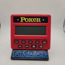 Handheld Electronic Poker Game Draw, Deuces, Bonus, 2x bonus, 2x2 Bonus - Works 