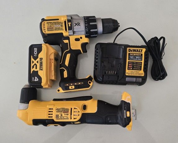 DeWalt DCD996B 20V
MAX XR and DCd740 Brushless
Cordless
