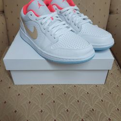 Jordan 1 Low White Sesame Size 10.5 Men
