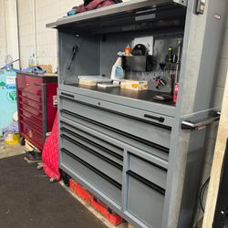 US General 56in Tool Box With Matching Hutch 