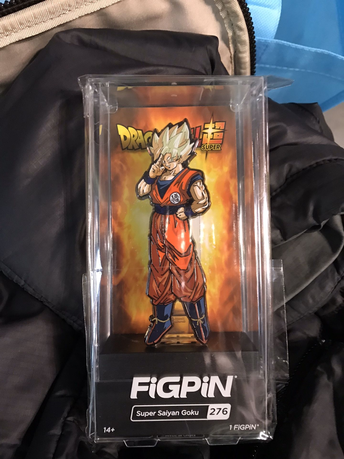 FiGPiN Dragonball Z Super Saiyan Goku NYCC Exclusive 1 of 1000 Limited