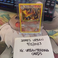 1st Edition Blaine’s Charizard