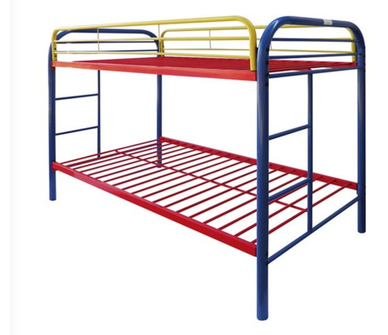 Twin over twin bunk bed in good condition.