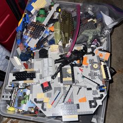 Legos Large Storage Bin Assorted Sizes