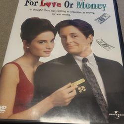DVD For Love Or Money