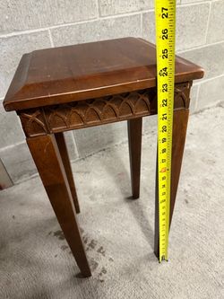 Solid Wood  chairs/stands in good shape