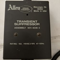 Allen Organ Company Transient Suppressor 