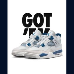 Jordan 4 Military Blue Size 12