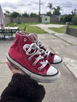 Red Toddler Converse