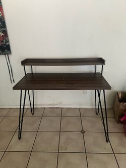 Brown Desk