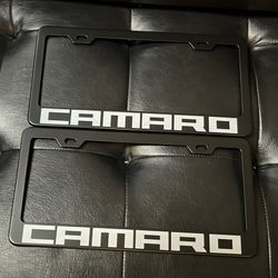 Brand New Camaro License Plate