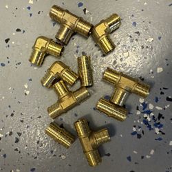PEX B brass fittings