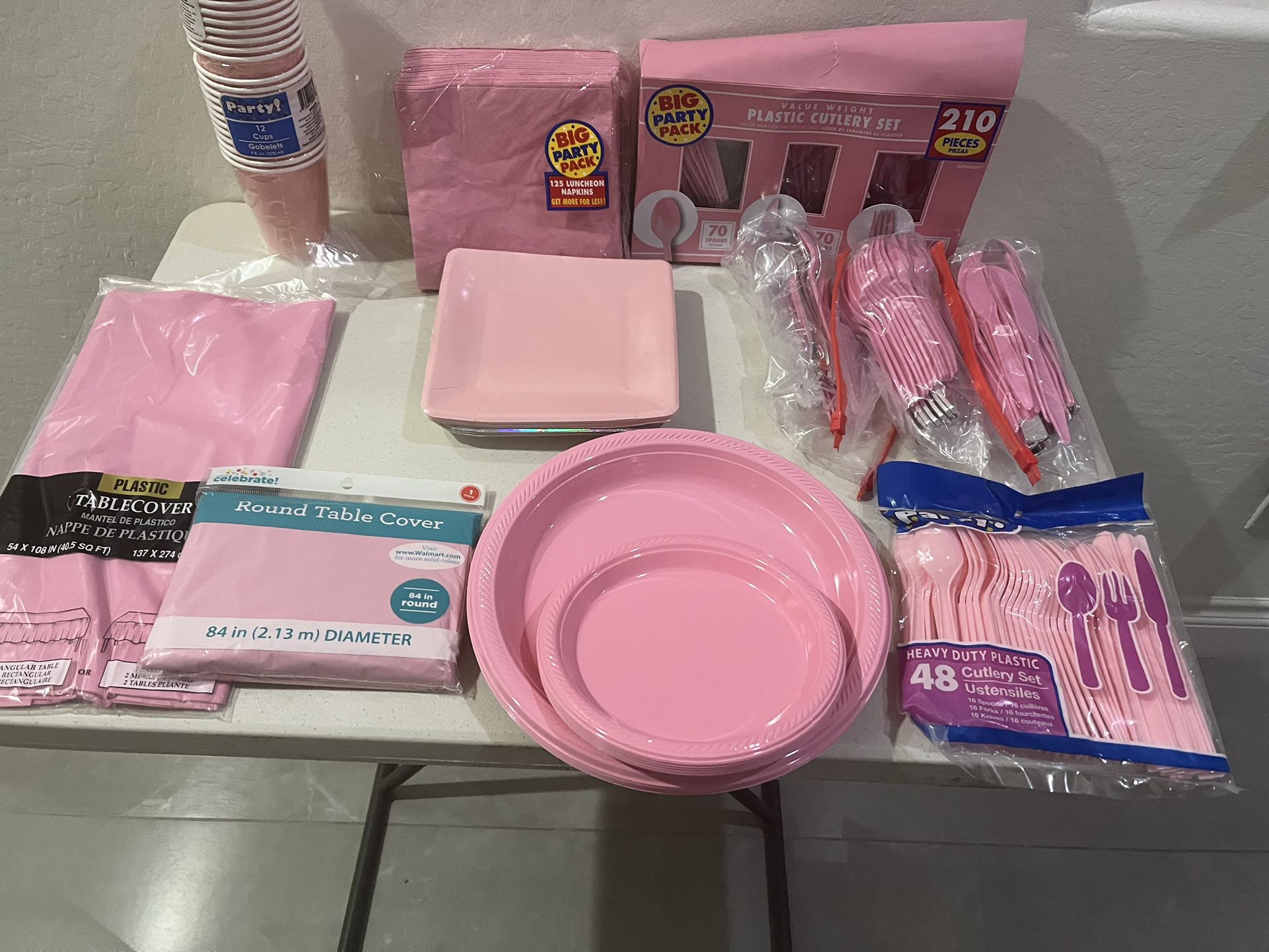 Pink Party Supplies