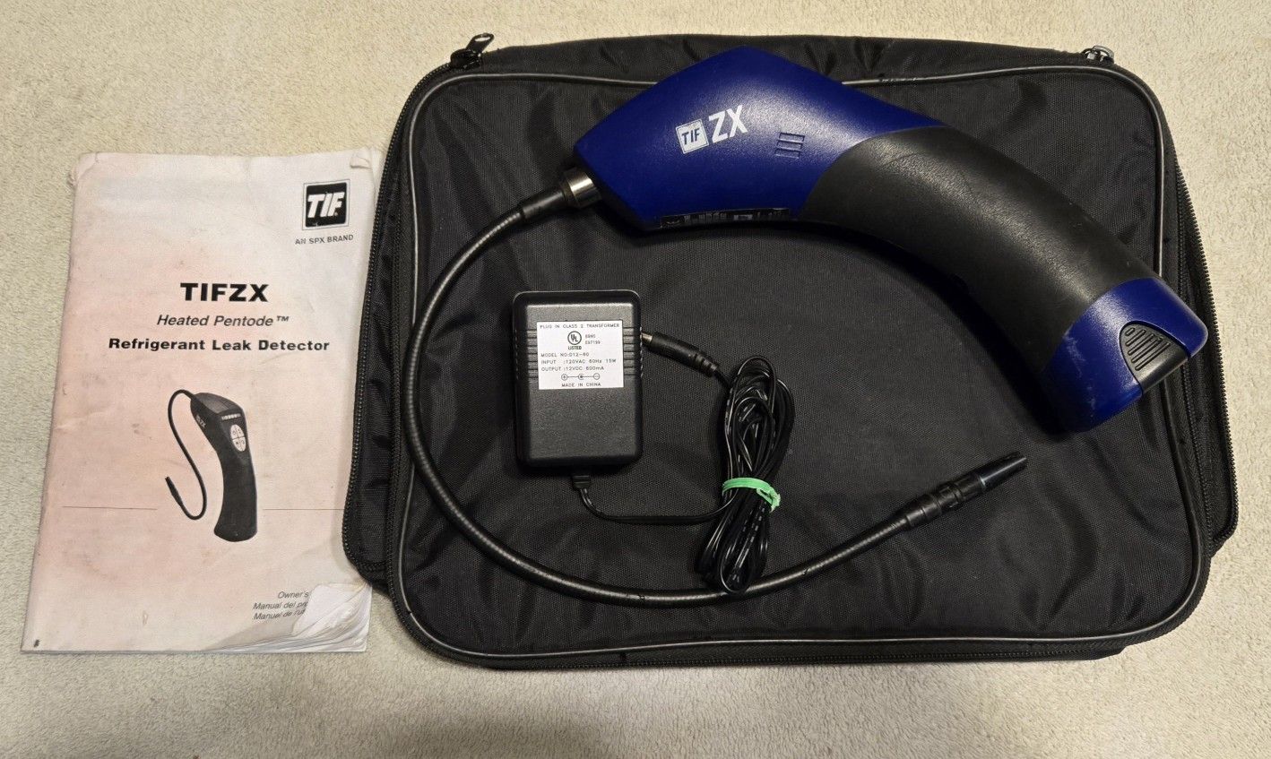 TIF ZX Refrigerant Leak Detector Refrigeration HVAC Tool