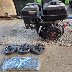 7.5 hp engine horizontal shaft