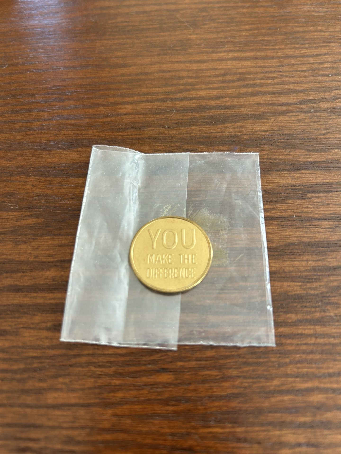 Vintage Boy Scout Good Deed, Metal Coin You Make The Difference