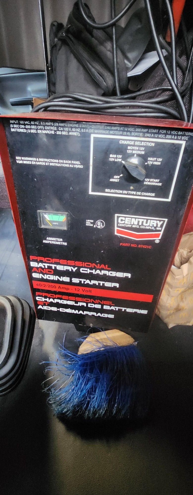 Century Battery Charger Starter