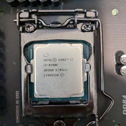 Intel 8700K CPU + Motherboard