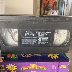 Mighty Morphin Power Rangers Vhs