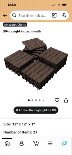 Interlocking deck tiles