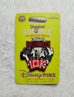 runDisney 2025 Disneyland Halloween 10K Cruella De Vil Pin Limited Edition New