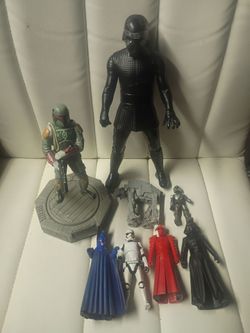 Star Wars Toys Various Years