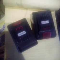 Two 183411 Rechargeable Batteries 