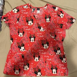 Disney Scrub Top