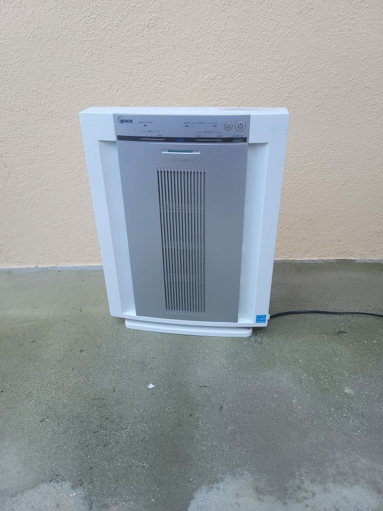 Winix Plasmawave 6300 Plus Air Cleaner, Plus Remote And 8 Hepa Filters