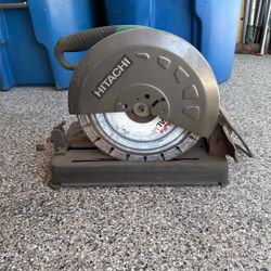 Hitachi 14”chop Saw
