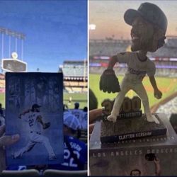 Clayton Kershaw 3000 Strikeout Bobblehead Dodgers 2025 SGA 