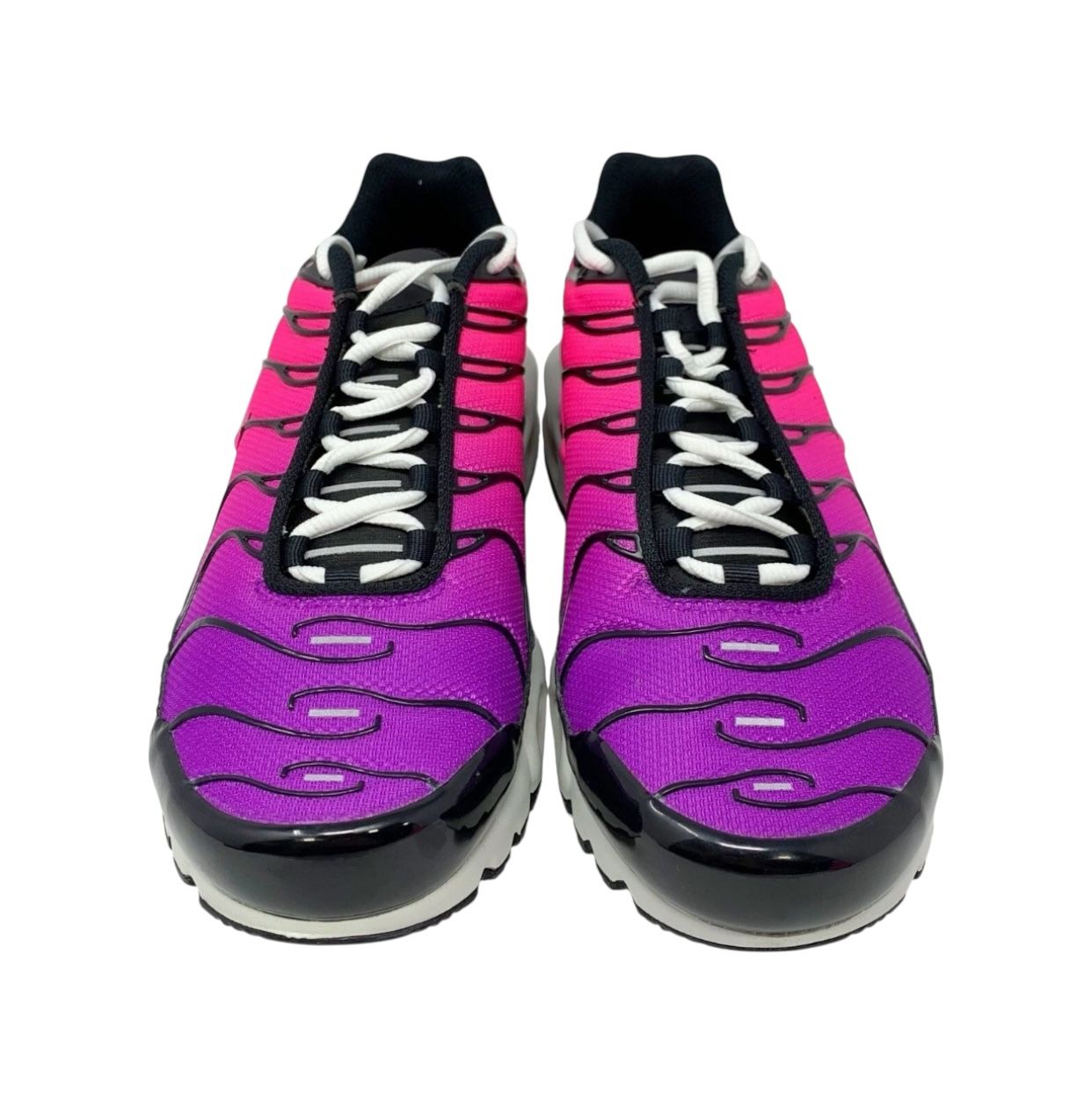 Vivid Purple Pink And Purple Nike Air Max Plus Athletic Shoes Air