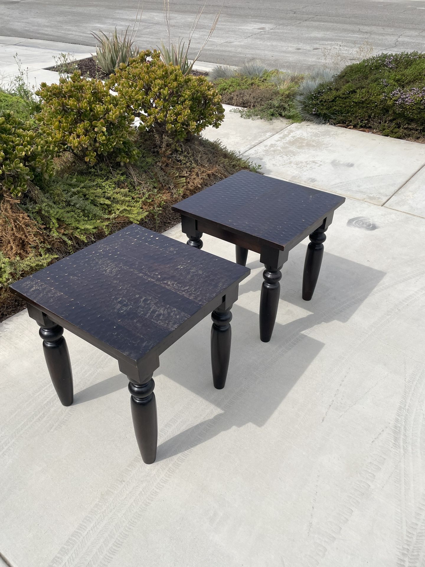 Pair of World Market End Tables – Excellent Condition   